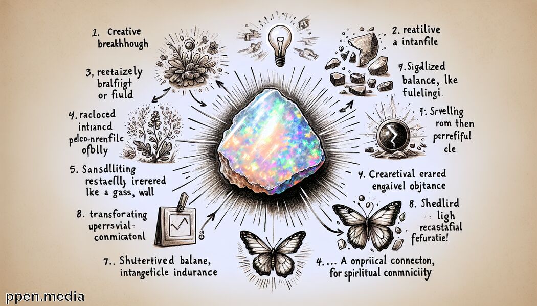 Verbesserung der Kommunikationsfähigkeit - Opal Heilstein Wirkung » Strahlende Energie im Opal