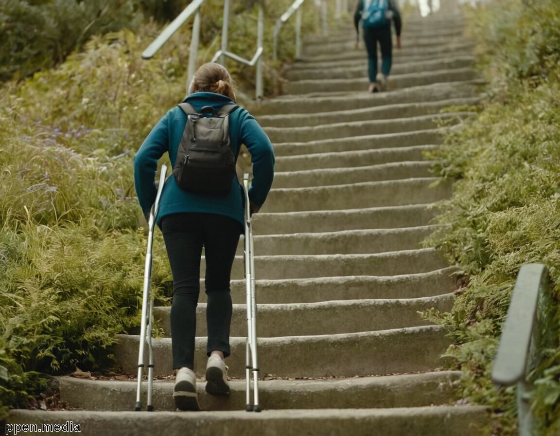 Das richtige Verhalten beim Treppensteigen mit Krücken - Krücken » Keine schmerzenden Hände und Arme mehr