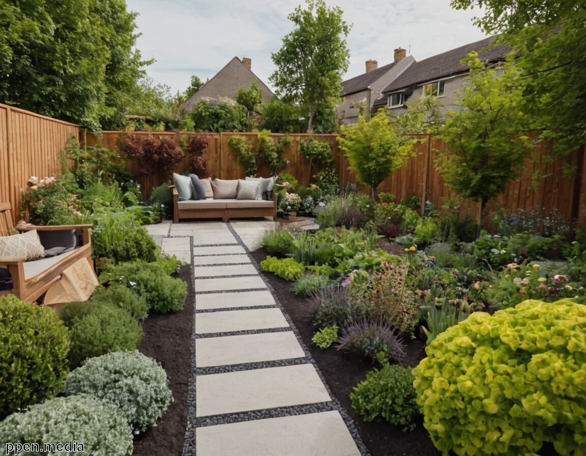 Gestaltung eines wartungsarmen Gartens ohne Rasen - Pflegeleichter Garten » Für Senioren geeignet