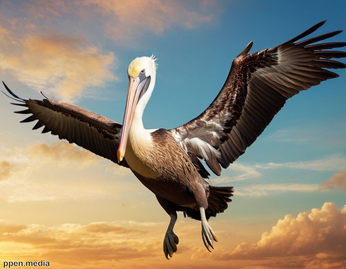 Platz 6: Nashornpelikan mit bis zu 290 cm Flügelspannweite - Die Top 10 der größten Vögel weltweit